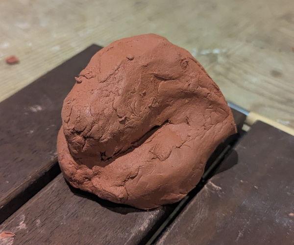 a sculpture depicting abstract shapes